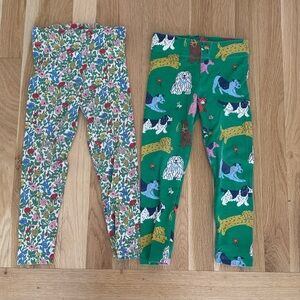 2 pairs of Mini Boden so cute leggings